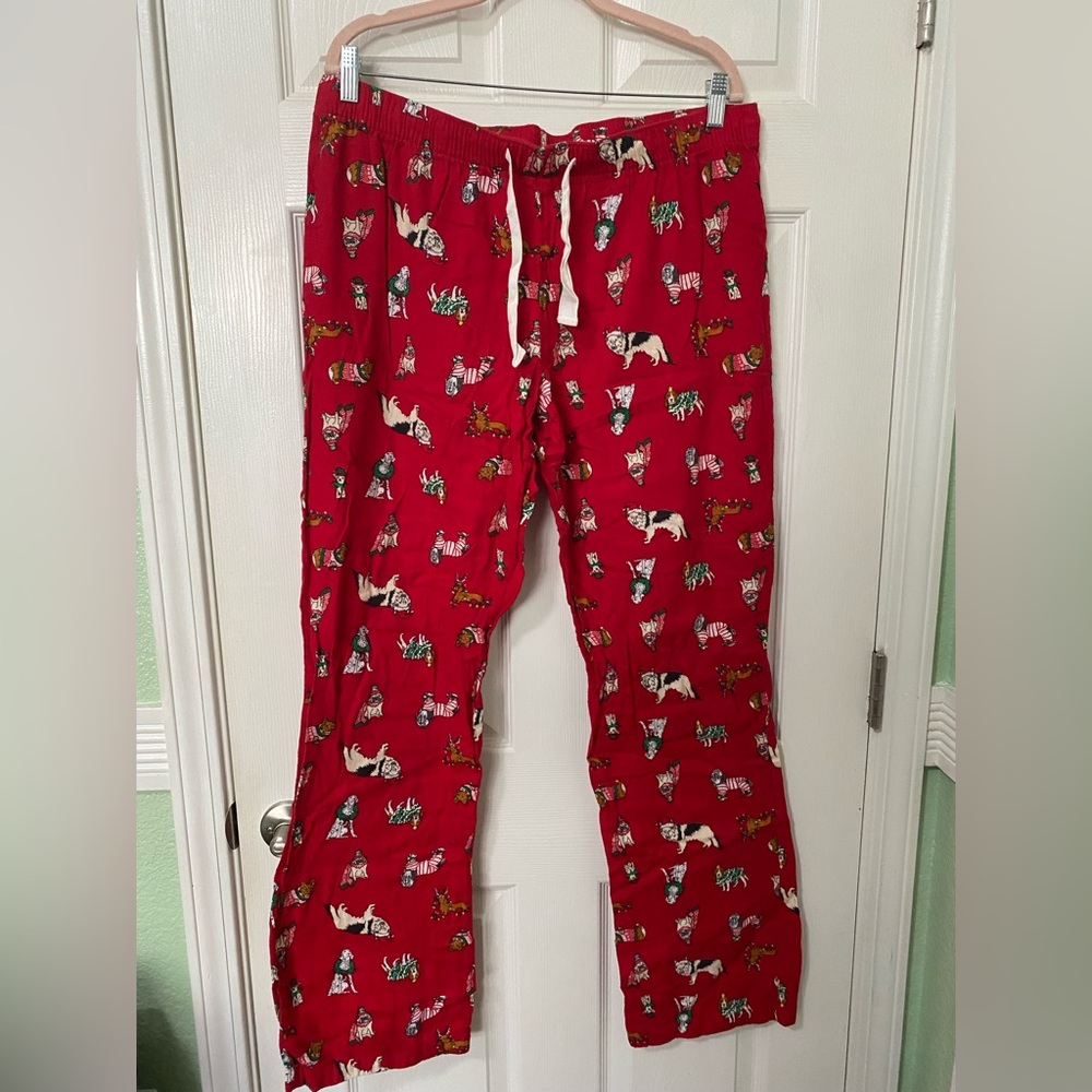 Christmas puppies PJ pants